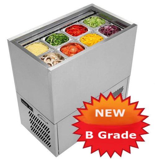 B Grade Prep Fridge well B Grade Prep Fridge well