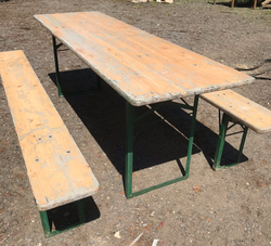 outdoor benches and tables for sale