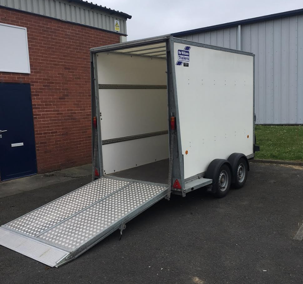 Secondhand box trailer for sale