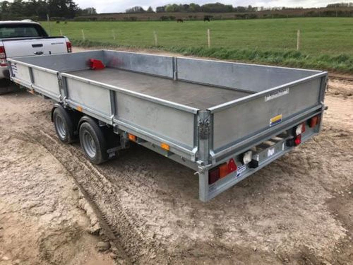 Secondhand Trailers Flat Bed Trailers Ifor Williams Flatbed LM166
