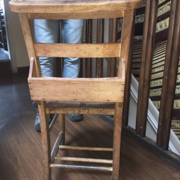 Secondhand church chairs