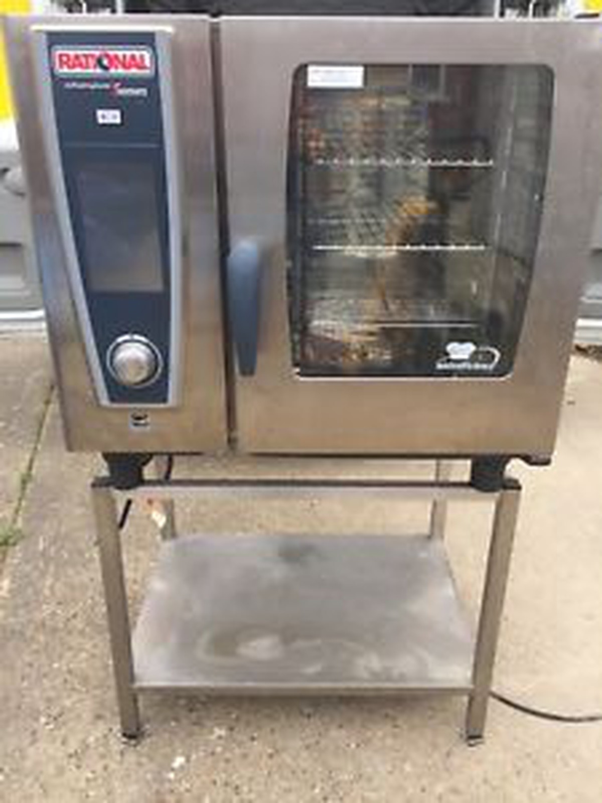 Secondhand Catering Equipment Electric Ovens 6 Grid Rational Scc61