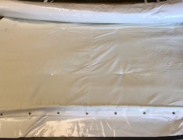 acoustic attenuation lining for marquees