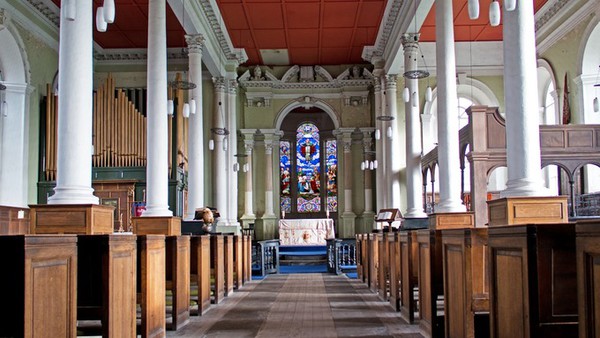 Holy Trinity, Sunderland Church Chapel Pews