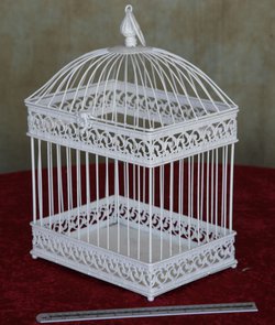 Bird cage for flower arraingments