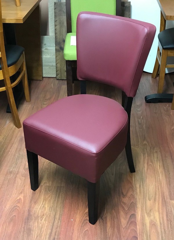 Burgundy Dining chairs for sale