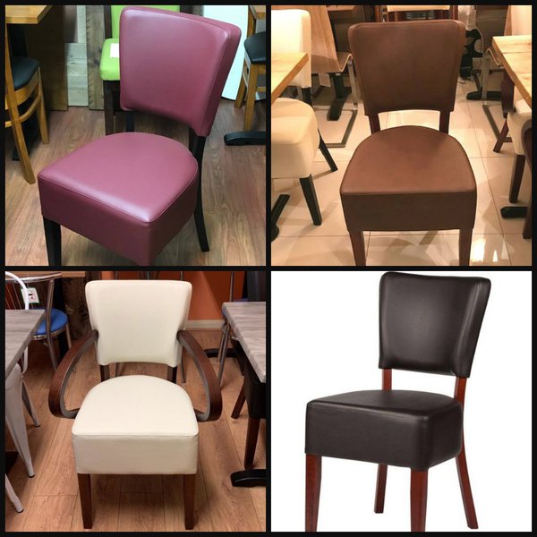 Dining Chairs For sale Faux Leather