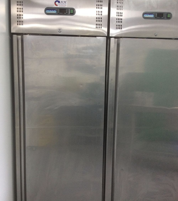 Secondhand Catering Equipment Upright Single Door Freezers Polar