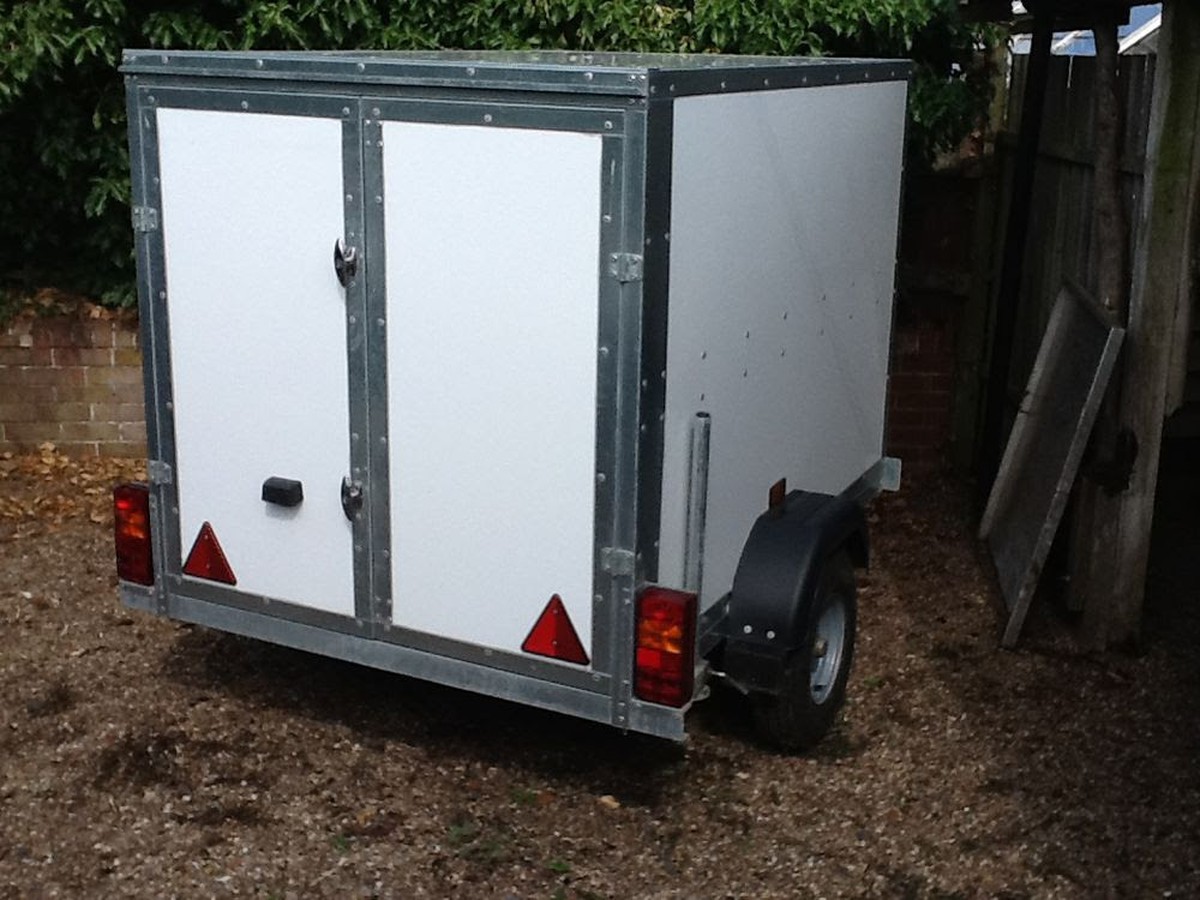 Secondhand Trailers Box Trailers White Tickners Trailers Box