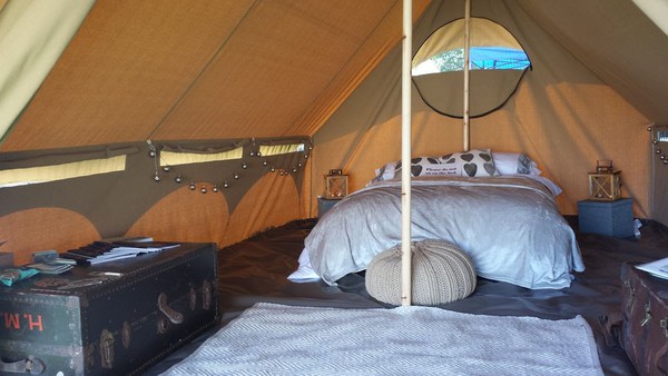 Secondhand safari tent
