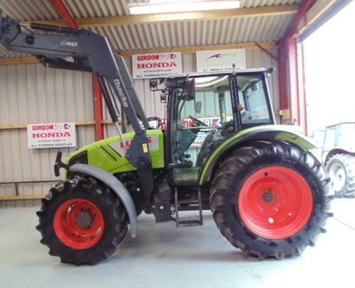CLAAS AXOS 340 CX 4WD, 2011, C/W QUICKE Q40 LOADER