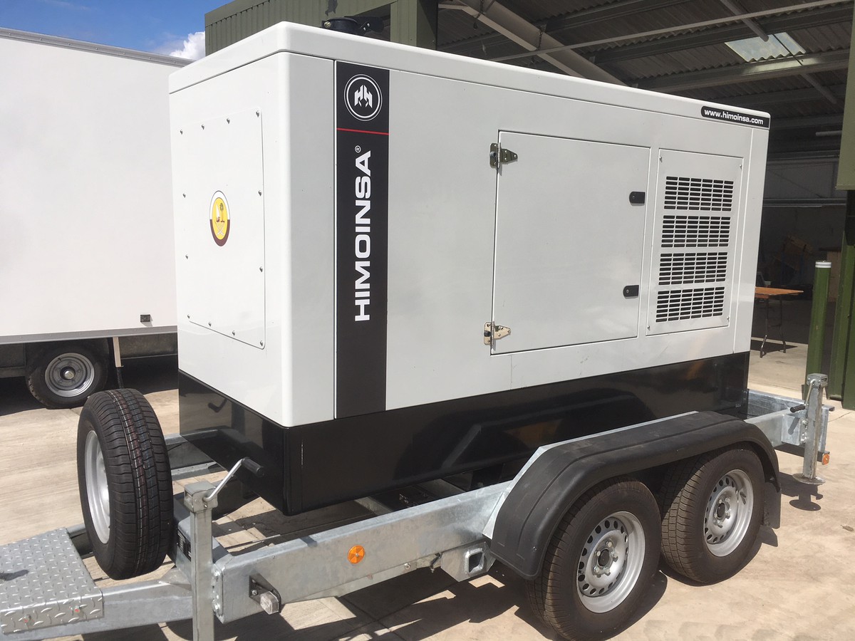 Secondhand Generators Generators 051 to 100kva 2014 Himoinsa 85kva 3 Phase Generator