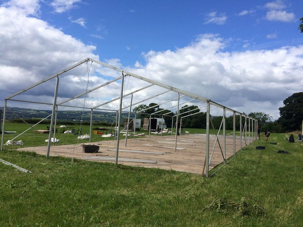 Complete Marquee, Lining & Wood Flooring 9m x 21m (30ft x 70ft approx)