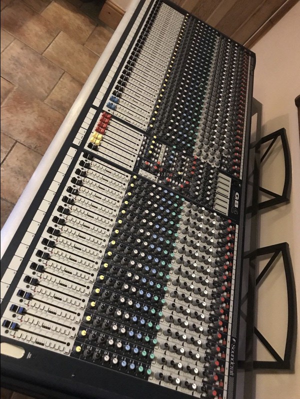 Used Soundcraft GB4-40 mixing desk for studio, install or live
