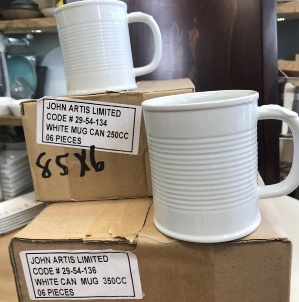 White mugs for sale