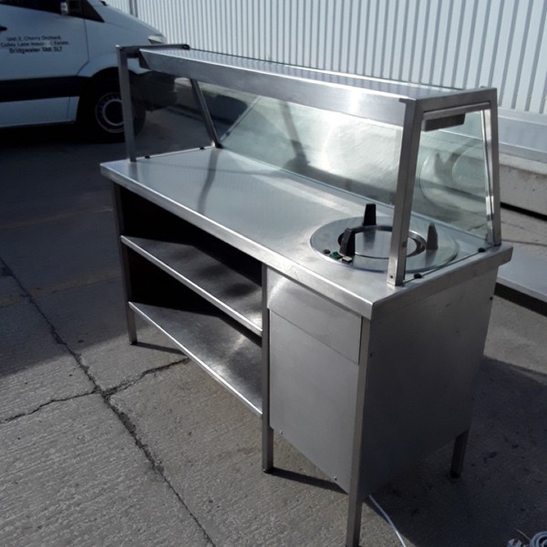 Used Stainless Steel Table Lowerator (7271)