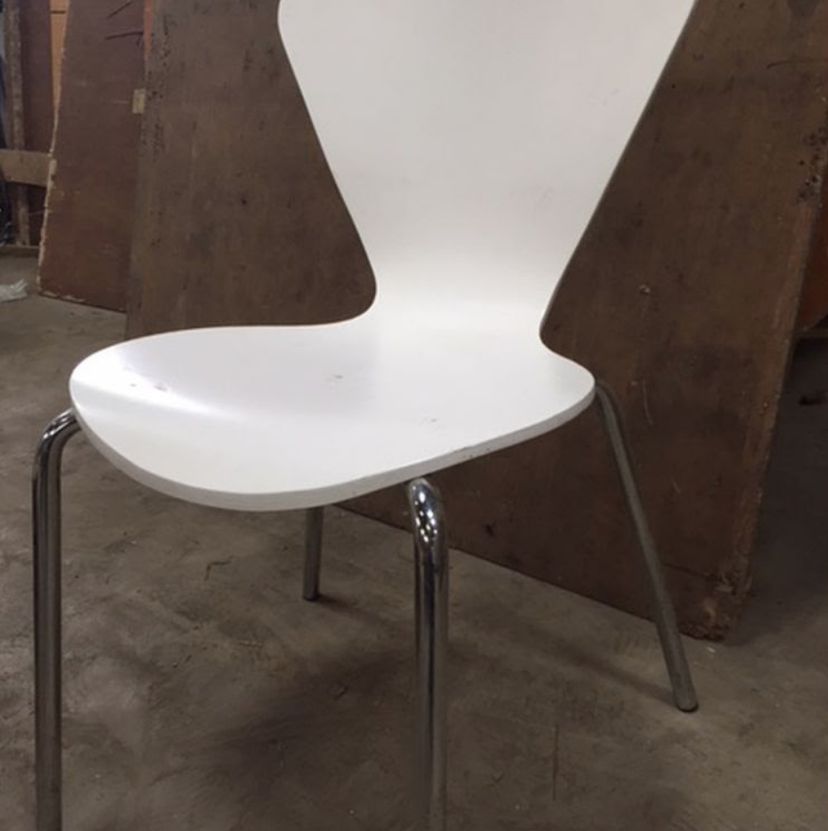 Secondhand Chairs And Tables Cafe Or Bistro Chairs 35x White
