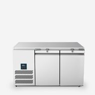 Williams HJBTC2SA HC R2 2 Door Jade Biscuit Top Counter Refrigerator