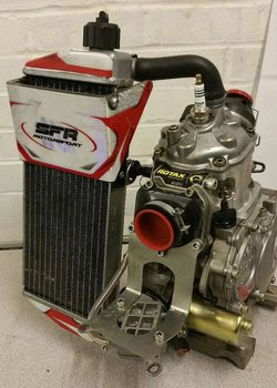 Kart Rotax Senior Max Engine 2014 with a KR Barrel with Power Valve and Radiator