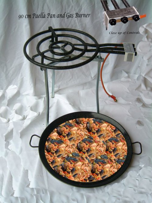 90cm Paella Pan, Burner & Stand - Sittingbourne, Kent