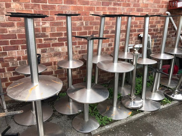 second hand outdoor tables for sale