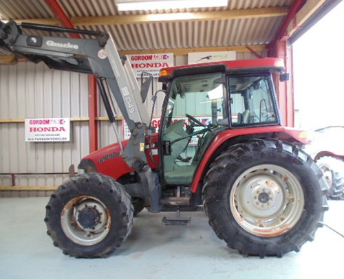 CASE JX1090U 4WD, 2007, C/W QUICKE Q45 LOADER / BUCKET & PALLET FORKS