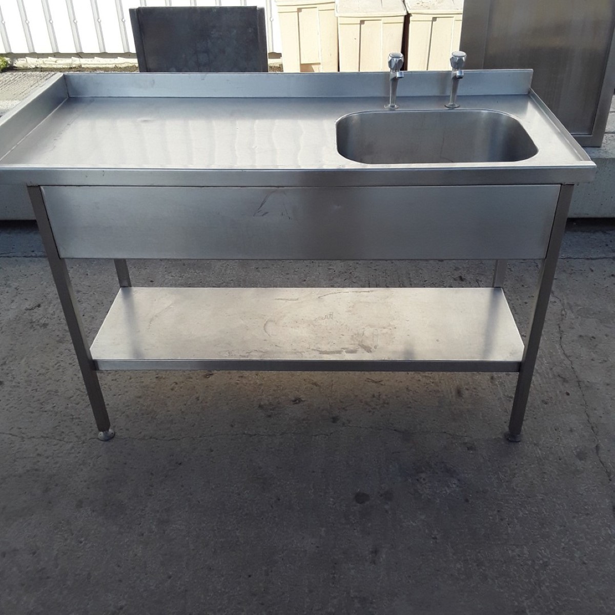 Secondhand Catering Equipment | Single Sinks | Used Stainless Single ...