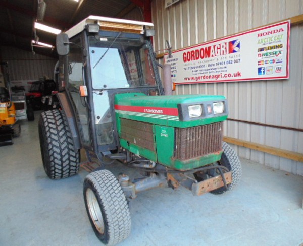 Used farm tractor