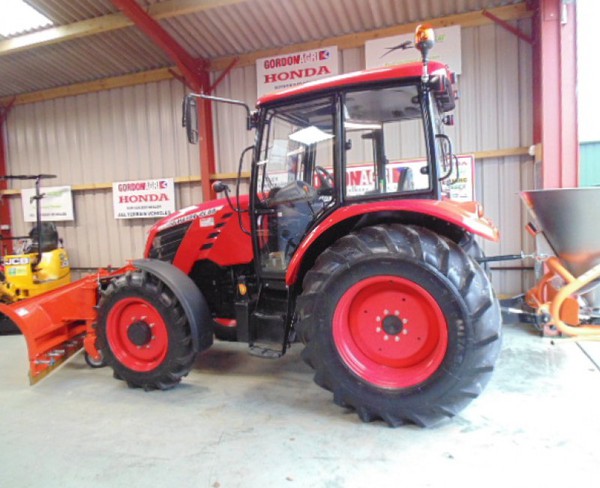 Zetor Major 80CL 4WD Farm vehicle, fitted with DW Tomlin Snow Plough & Salt Spreader