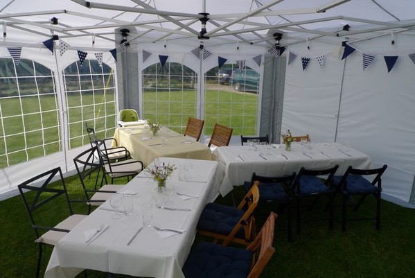 Pop up marquee hire business