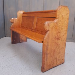 Antique church pew for sale