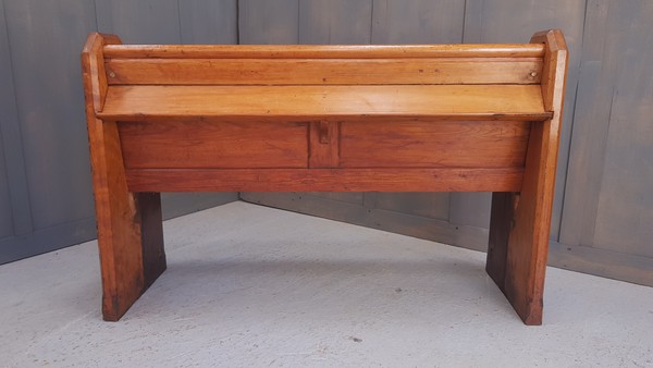 Carved Pine church pews
