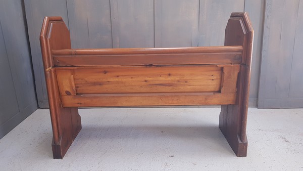 Reclaimed pews