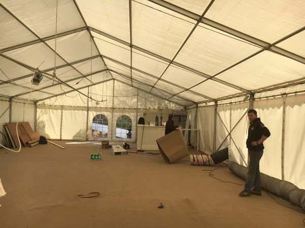 9m x 24m Marquee for sale