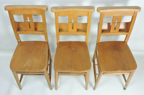 Secondhand banquet chairs