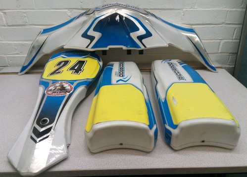 Birel Art Kart Ricciardo FP7 Nose Cone Pods Nassau Panel Birel Art Kart Ricciardo FP7 Nose Cone Pods Nassau Panel