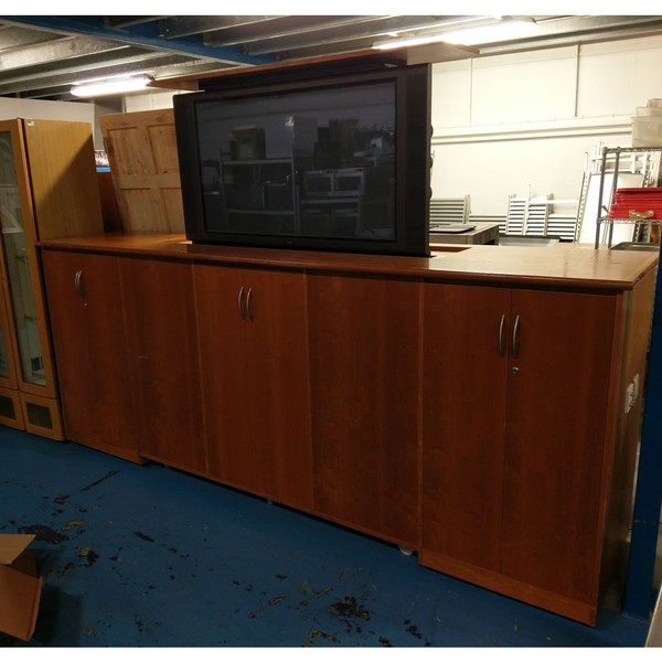 Ex hotel conference room tv cabinet