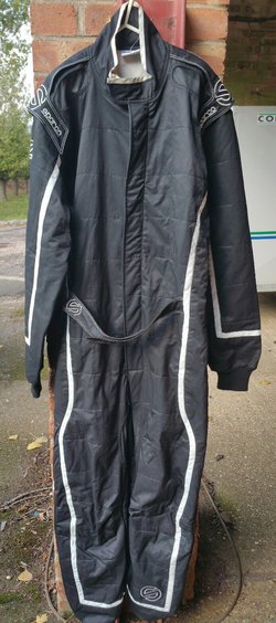 Sparco KS-3 Size XL Kart Race Suit, Karting Overalls