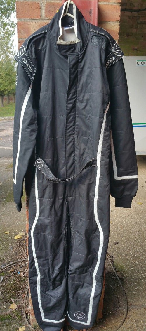 Sparco KS-3 Size XL Kart Race Suit, Karting Overalls Sparco KS-3 Size XL Kart Race Suit, Karting Overalls