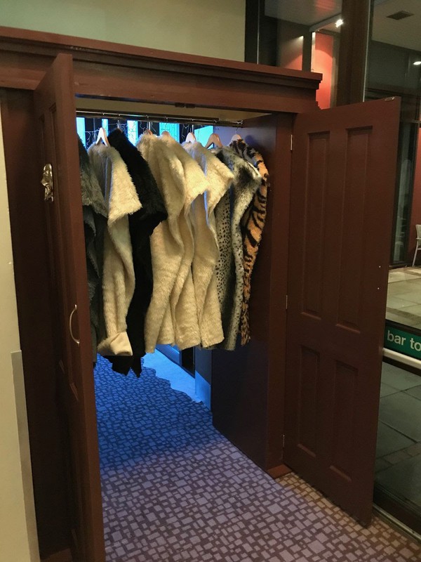 Narnia Wardrobe Door Entrance