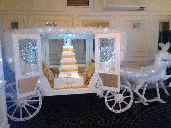Bespoke Fairy Tale Wedding Cake Carriage