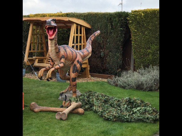 Theme Park Dinosaur Props