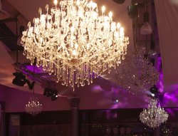 Large and Small Chandelier