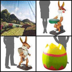 Easter Event Props for sale