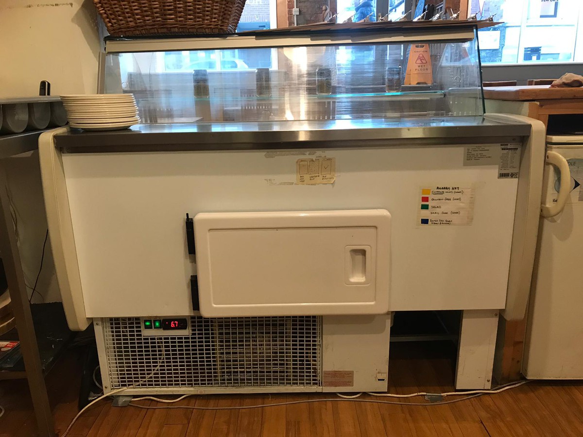 Secondhand Catering Equipment Serve Over Refrigerated Counters