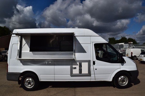 catering vans for sale with pitches