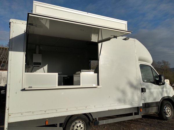 catering vans for sale with pitches