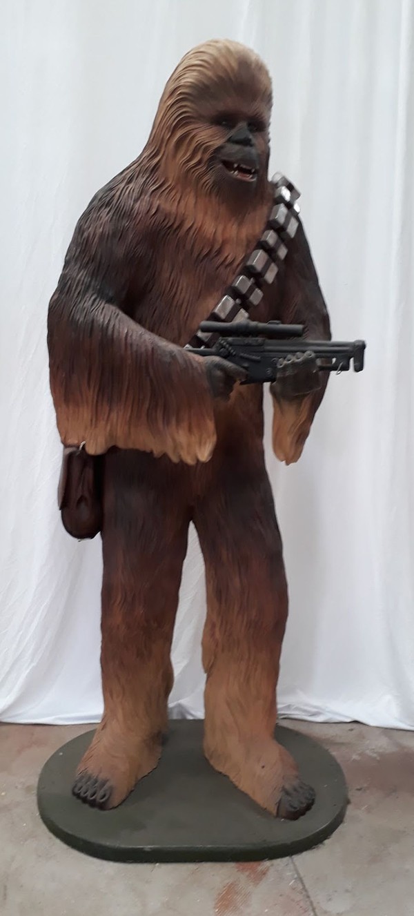 Chewbacca Star Wars prop