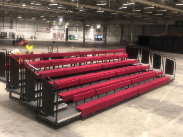 Complete Theatre Bleacher Seating System