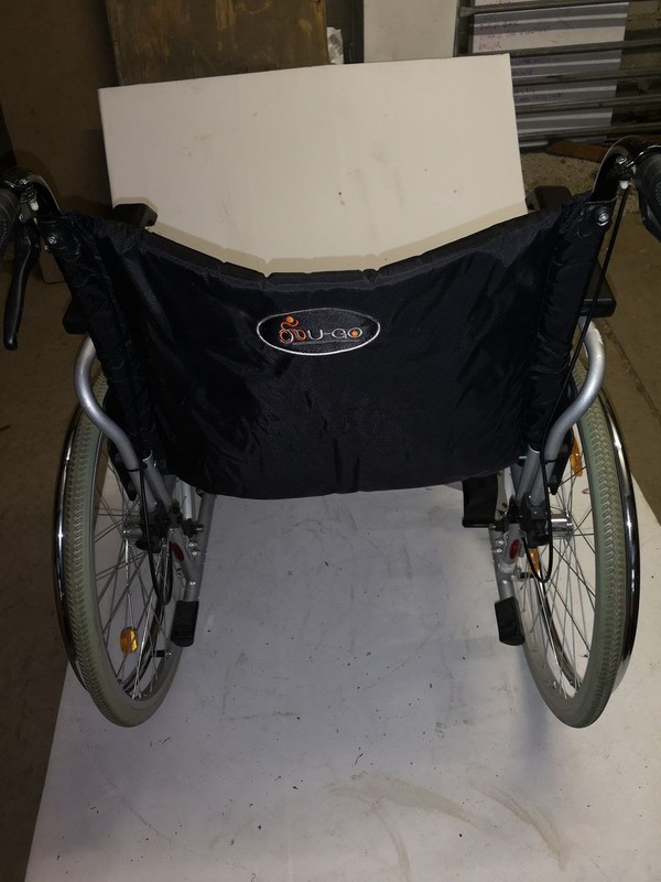 Wheelchair with brakes